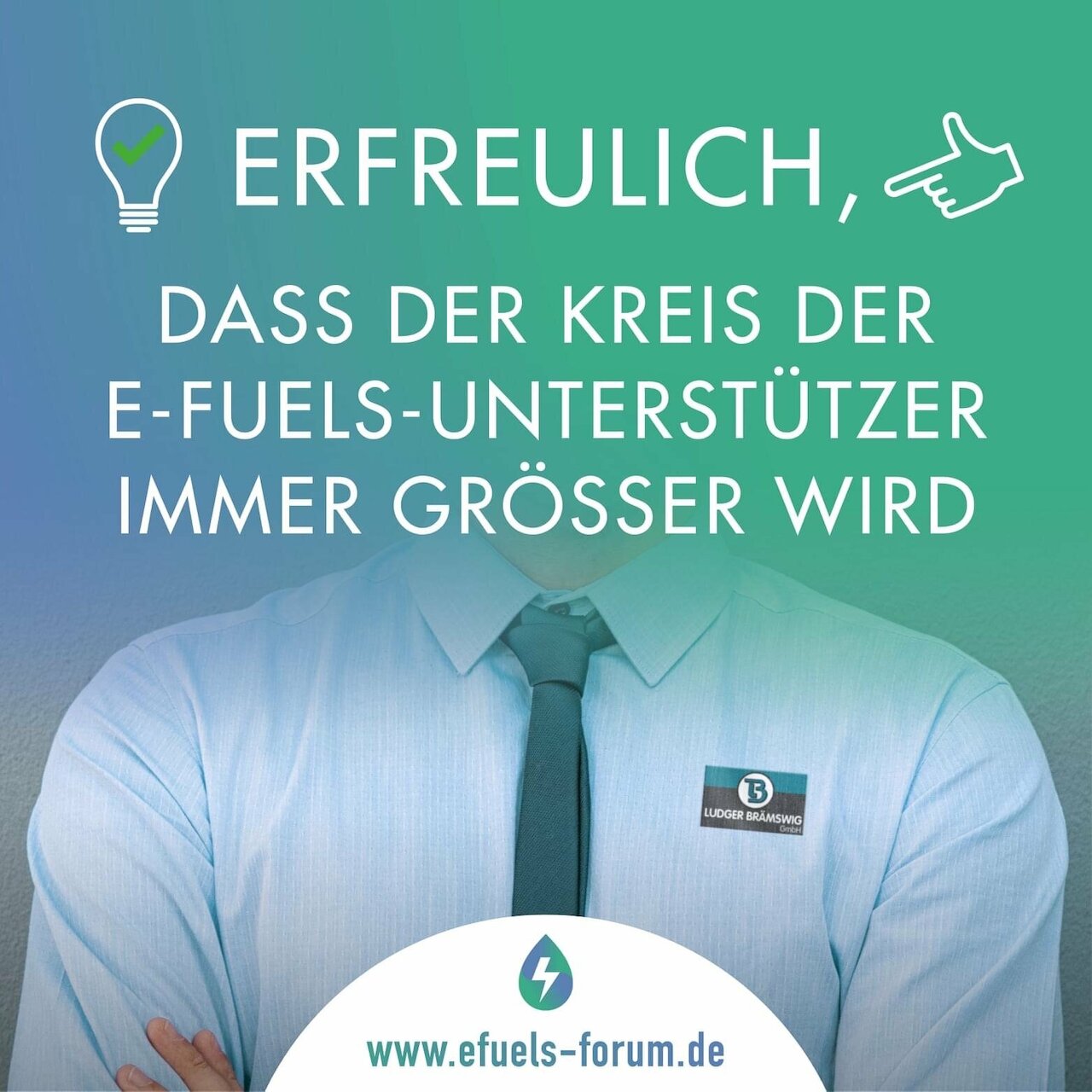 Brämswig unterstützt eFuels Forum